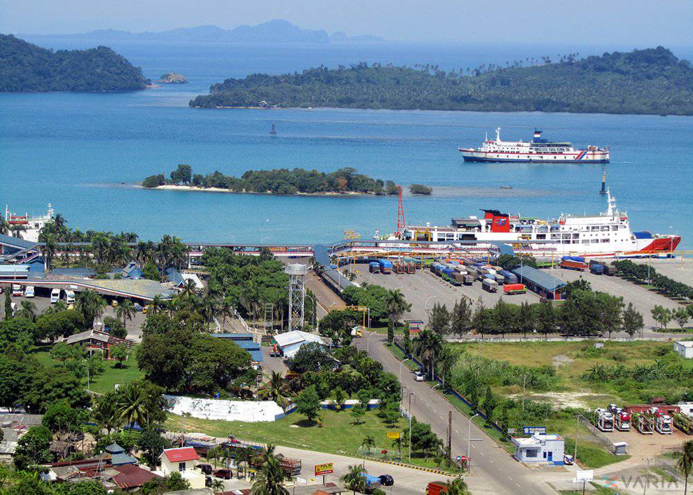 pelabuhan bakauheni, lampung selatan