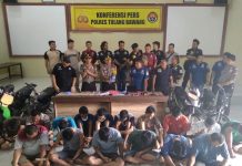 Dahsyat …. Polres Tuba Tangkap 34 Pelaku Kejahatan