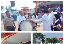 Walikota Metro Buka Lomba Marching Band