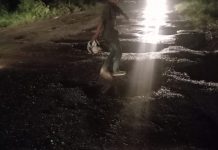 Kerusakan Jalintim Tulang Bawang semakin Parah